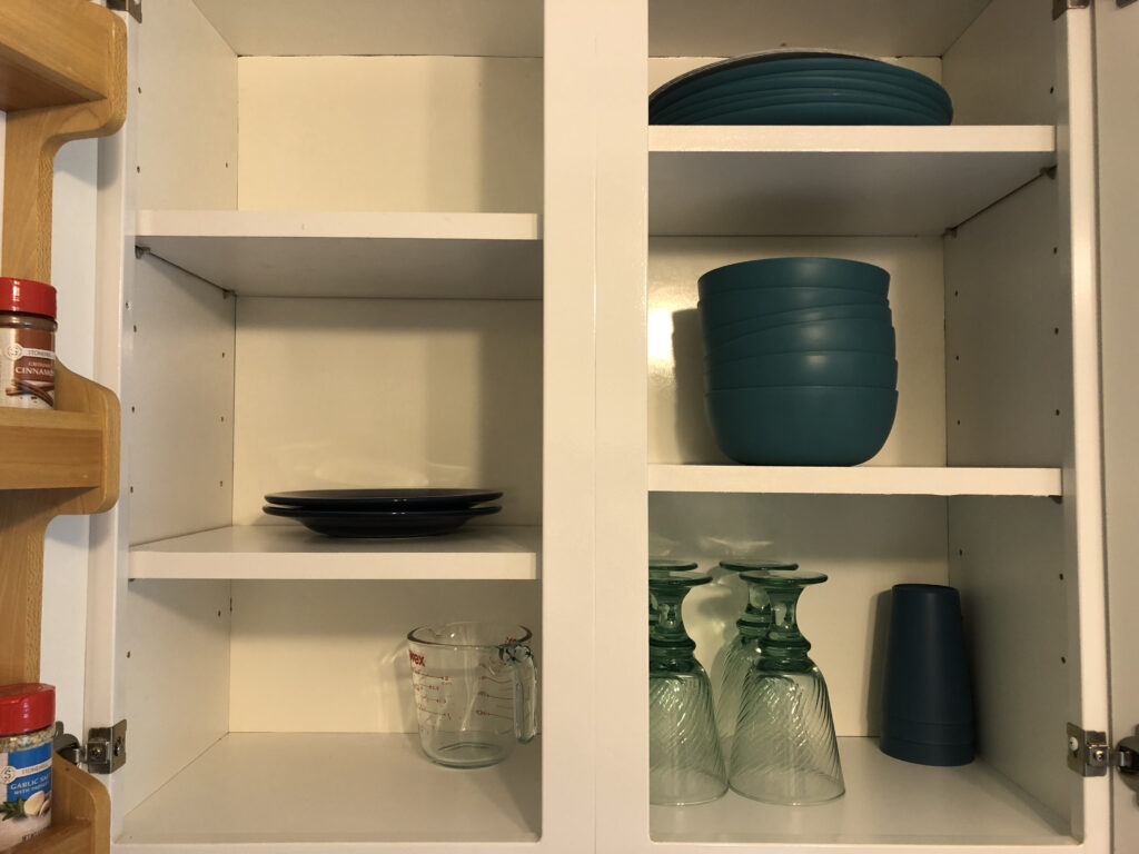Stocked Kitchen Cabinets